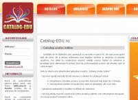 Catalog scolar online
